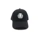 LionGP Hat in Black with Curved Brim