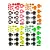 7 Waybutton UV Sticker - LionGP Sim Racing, Fanatec Rotary Encoder, Ascher Multistick